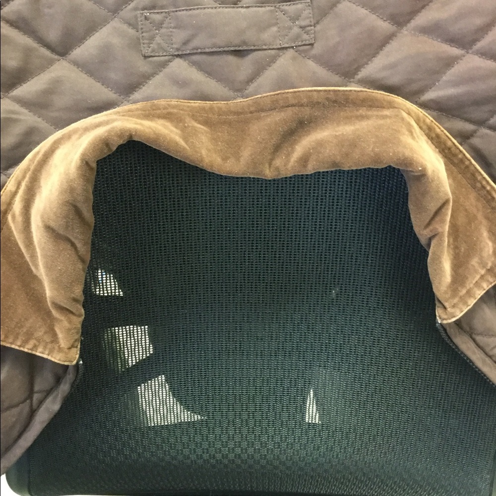 π« Talbots Brown Quilted Jacket EUC M-L CLASSIC BEAUTY EPLC SZ M/LG - Picture 6 of 15